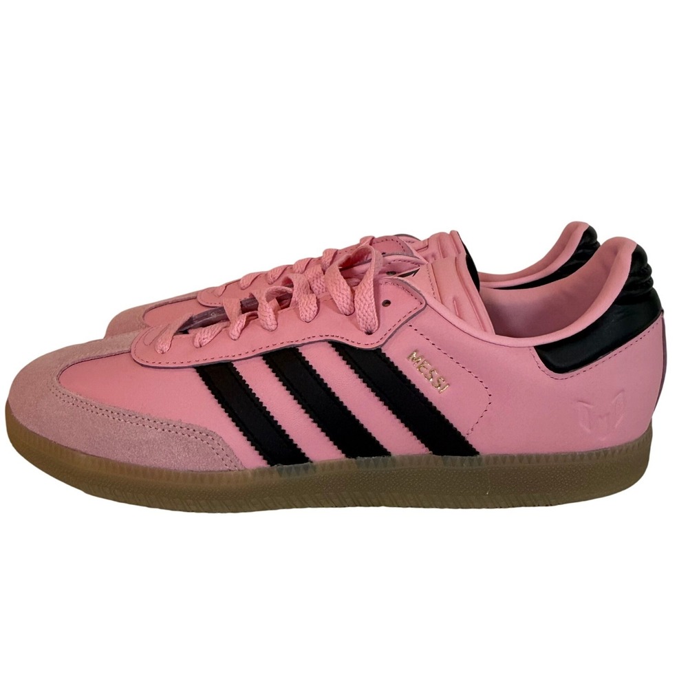 Adidas Samba Messi Inter Miami CF Pink Black Gum Mens Sneakers 10.5 NWB